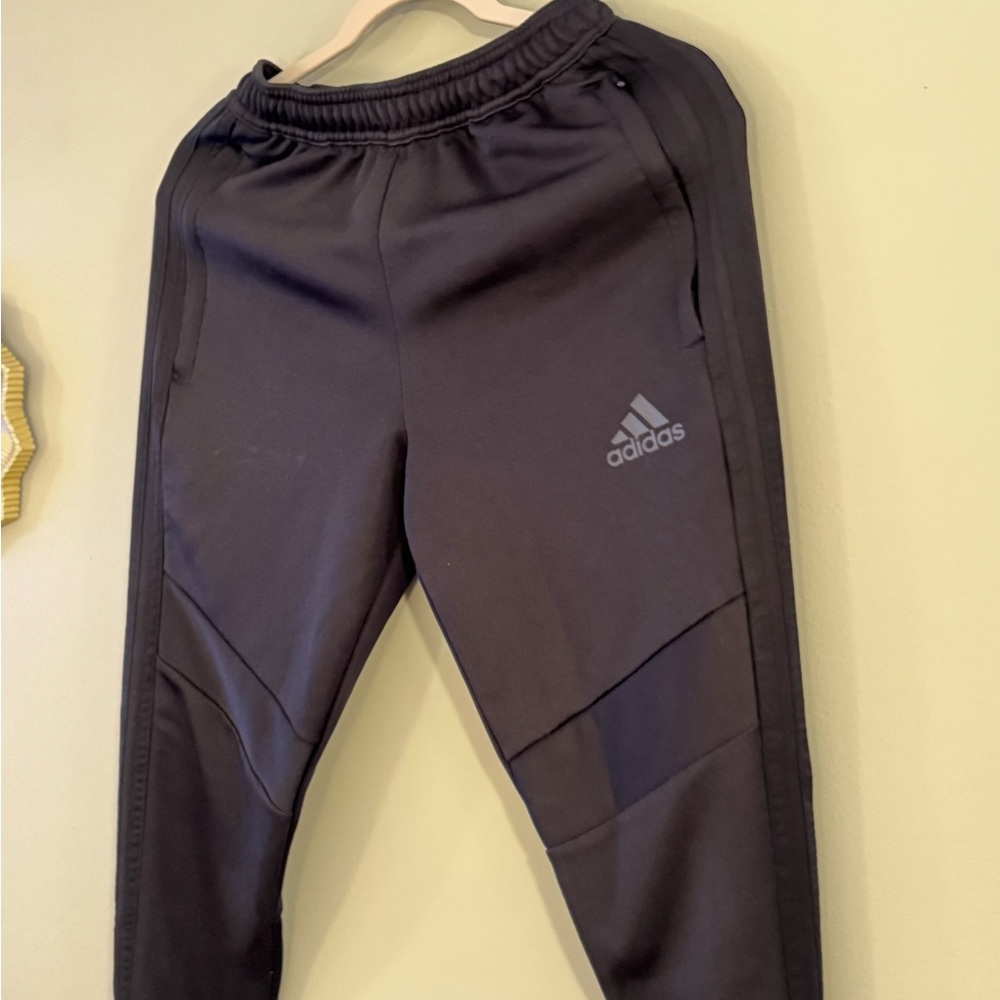 Adidas Men's Black Joggers